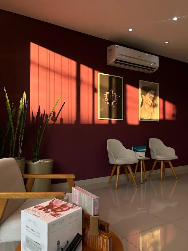 Sala de espera da clínica