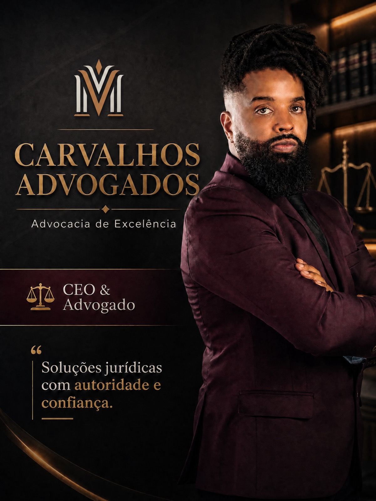 Dr. Marcos Carvalho — CEO & Advogado